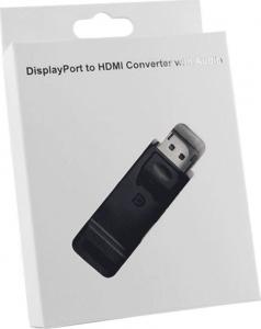 Adapter AV 4World DisplayPort - HDMI czarny (8749) 2