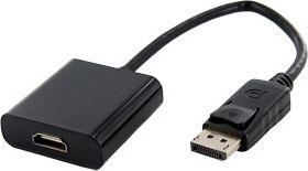 Adapter AV 4World DisplayPort - HDMI czarny (8722) 1