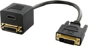Kabel 4World HDMI - DVI-D 0.2m czarny (8728) 1