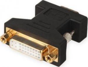 Adapter AV 4World DVI-I - D-Sub (VGA) czarny (8740) 1