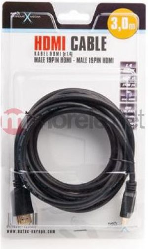 Kabel Natec HDMI - HDMI 3m czarny (NKG0366) 1