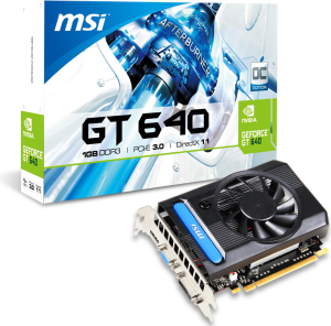 Karta graficzna MSI GeForce GT 640 1GB (N640-1GD3) 1