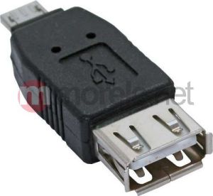 Adapter USB InLine microUSB-A - USB Czarny  (31600) 2