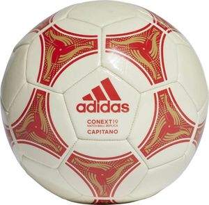 Adidas Piłka nożna Conext 19 Capitano biała r. 5 (DN8640) 1