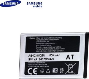Bateria Samsung AB403450BE M3510 S3500 S5510 Li-Ion 800mAh 1