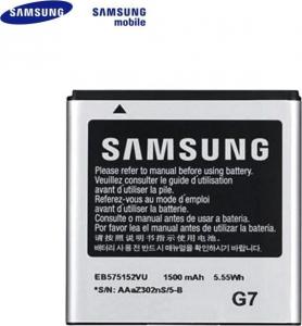 Bateria Samsung i9000 i9003 Li-Ion 1500mAh (EB575152VU) 1