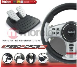 Kierownica BigBen SPEEDFORCE 3 PS2/PC BB 248456 5