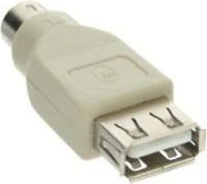 Adapter USB InLine 33103 USB - PS/2 Biały  (33103) 1