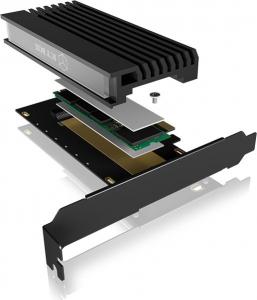 Icy Box Karta PCIe 3.0 x4 - M.2 NVMe M-key (IB-PCI214M2-HSL) 5