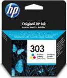 Tusz HP HP 303 - 4 ml - dye - based tricolor - Original ink cartridge - for Envy Photo 62XX, Photo 71XX, Photo 78XX 1