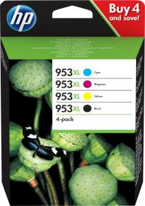Tusz HP Zestaw tuszy 953XL CMYK (3HZ52AE#301) 1