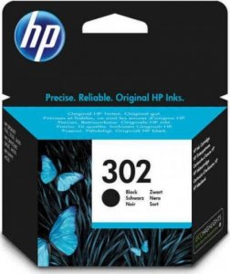 Tusz HP HP 302 - Dye-Based Black - Original Ink Cartridge - for Deskjet 11XX, 21XX, 36XX, Envy 45XX, Officejet 38XX, 46XX, 52XX 1