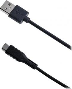 Kabel USB Celly USB A - USB C 2m czarny 1