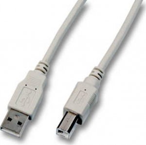 Kabel USB EFB EFB Electronics 1.8m - USB A - USB B - M / M 1.8m USB A USB B Male Gray USB Cable (K5255.1,8) 1