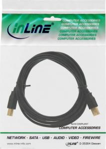 Kabel USB InLine USB-A - 7 m Czarny (34557X) 2