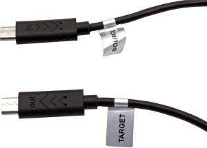 Kabel USB Roline microUSB - microUSB 0.3 m Czarny (JAB-2370359) 5