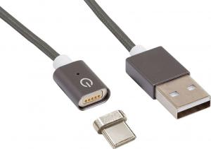 Kabel USB Realpower USB-C (M) 1 m 1