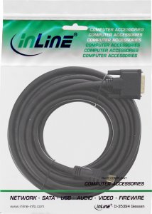 Kabel InLine HDMI - DVI-D 10m czarny (17666P) 2