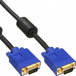 Kabel InLine D-Sub (VGA) - D-Sub (VGA) 1.5m niebieski (17715S) 1