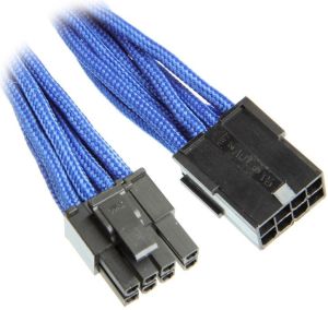 BitFenix PCIe 8-pin - PCIe 8-pin, 0.45m, Niebieski (BFAMSC62PEG45BKRP) 1