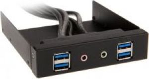 SilverStone Panel Przedni USB 3.0 Czarny (SST-FP32B-E) 1