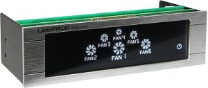 Lamptron Panel FC Touch Fan Controller 5,25" - srebrny ( LAMP-FC0091S ) 1