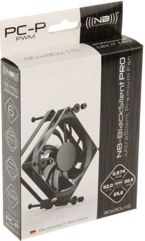 Wentylator Noiseblocker BlackSilent Pro PC-P 80mm (ITR-PC-P) 5