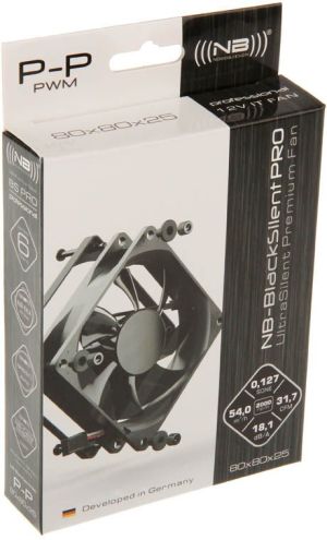 Wentylator Noiseblocker BlackSilent Pro P-P 80mm (ITR-P-P) 5