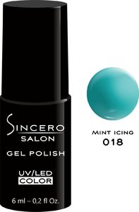 Sincero Salon Lakier hybrydowy Gel Polish UV/LED 018 Mint Icing 6ml 1