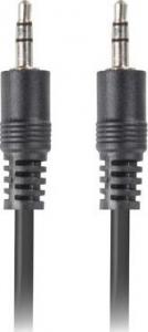 Kabel Lanberg Jack 3.5mm - Jack 3.5mm 3m czarny (CA-MJMJ-10CC-0030-BK) 2