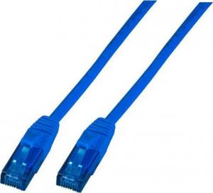 EFB Kabel połączeniowy RJ45 U / UTP, Cat.6A, PVC, CCA, 1m, niebieski (K8115CBL.1) 1