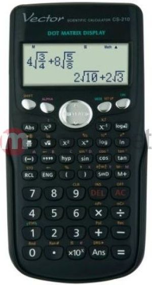 Kalkulator Vector CS-210 1
