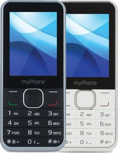 Telefon komórkowy myPhone Classic+ Dual SIM Czarno-srebrny 5