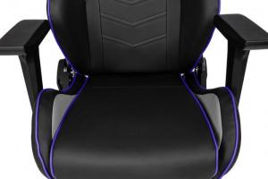Fotel AKRacing Core LX Czarno-fioletowy (AK-LX-IN) 16