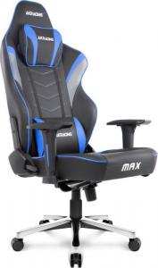 Fotel AKRacing Master MAX czarno-niebieski (AK-MAX-BL) 1
