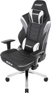 Fotel AKRacing Master MAX czarno-biały (AK-MAX-WT) 11
