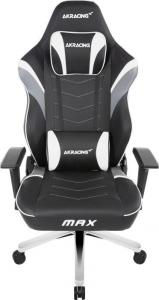 Fotel AKRacing Master MAX czarno-biały (AK-MAX-WT) 9