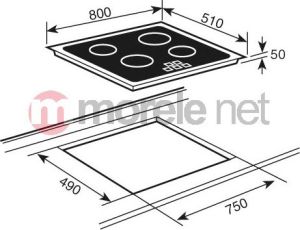 Płyta grzewcza Teka IRS 843 2