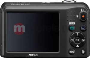 Aparat cyfrowy Nikon COOLPIX L27 CZARNY 4