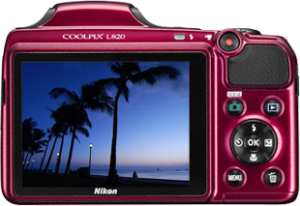 Aparat cyfrowy Nikon CoolPix L820, Czerwony 7