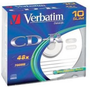 Verbatim CD-R 700 MB 48x 10 sztuk (43415) 1