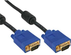 Kabel InLine D-Sub (VGA) - D-Sub (VGA) 0.5m niebieski (17805S) 1