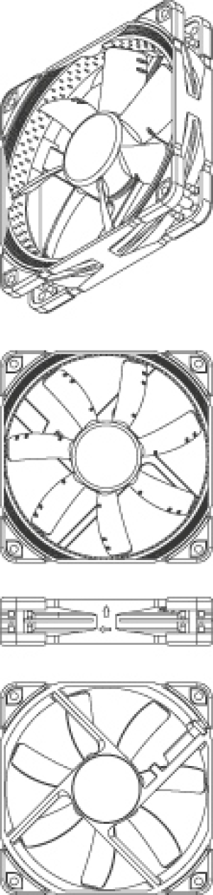 Wentylator Noctua NF-S12A ULN 8