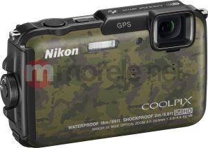 Aparat cyfrowy Nikon COOLPIX AW110 Moro (VNA314E1) 4