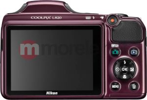 Aparat cyfrowy Nikon COOLPIX L820 fioletowy (VNA333E1) 4