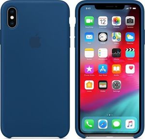 Apple Apple iPhone XS Max Silicone Case burzowy błękit 4