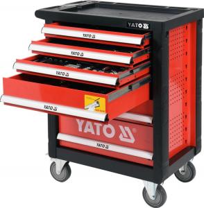 Wózek narzędziowy Yato 6 szuflad z wyposażeniem (YT-55307) 1