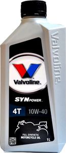 Valvoline OLEJ VALVOLINE 10W-40 4T SYNPOWER 1L 2