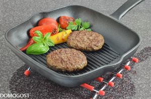 Patelnia Gipfel grillowa Żeliwna 28cm 2