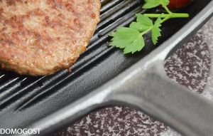 Patelnia Gipfel grillowa Żeliwna 28cm 3